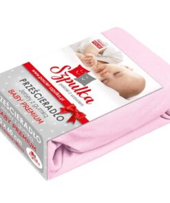 Jersey z gumką 60x120 dla dziewczynki