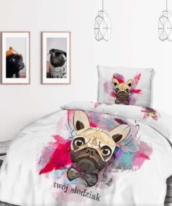 Buldog 100% bawełna wzór 3