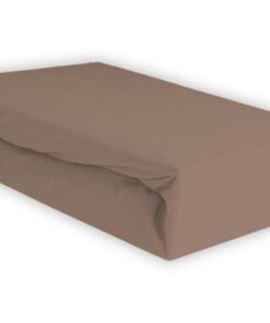 Alternative view of Jersey z gumką 120x200 Cappuccino
